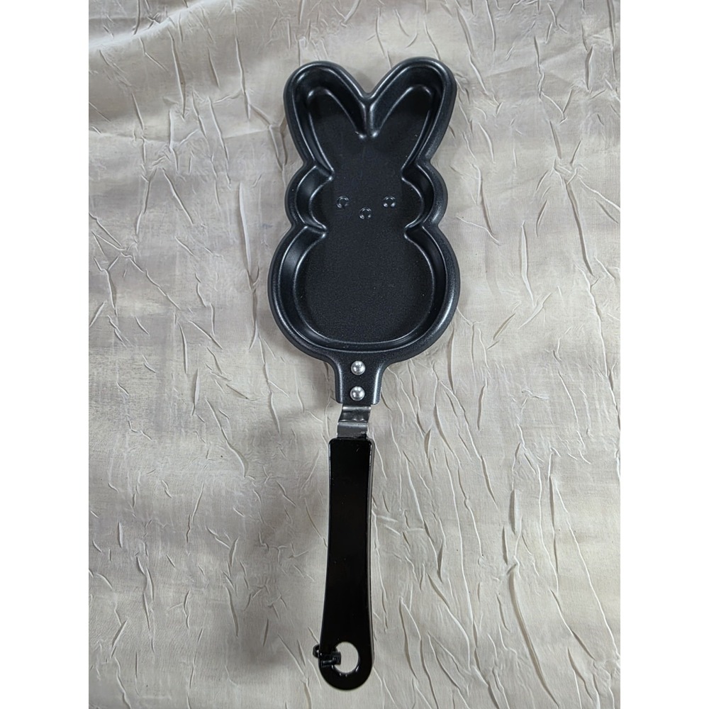 Peeps Easter Bunny Shaped Pancake Skillet Pan griddle